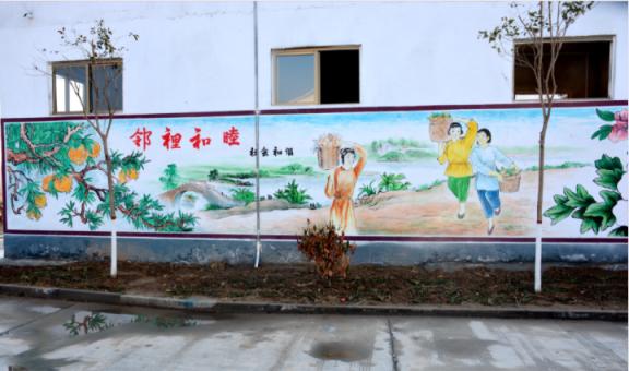 平江乡镇文化墙 乡风文明焕发新活力
