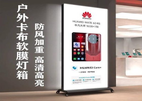 平江户外防水灯箱的应用特点及适用范围。